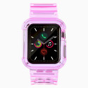 Fusion Light Set silikoonist kellarihm Apple Watchile 38mm / 40mm / 41mm punane