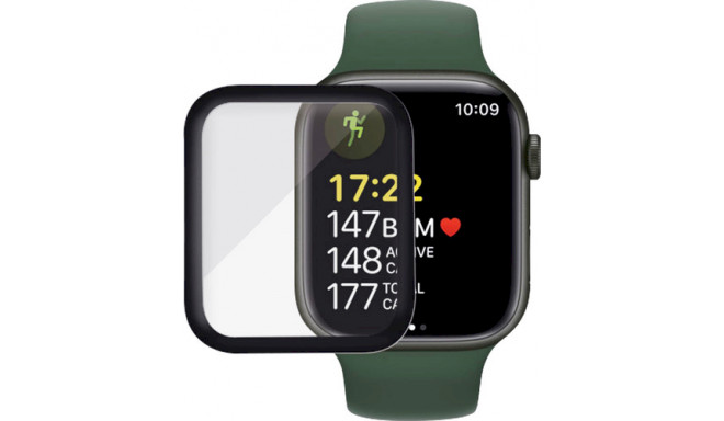 Fusion Nano 9H karastatud klaas kaetud Apple Watch 7 45mm must