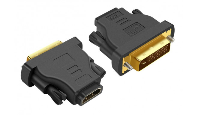 HD6 ADAPTER GNIAZDO HDMI-WTYK DVI GOLD
