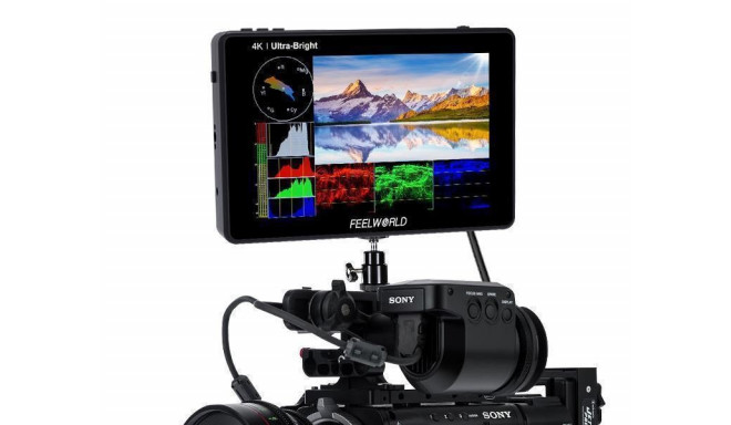 Feelworld 7" LUT7 (HDMI) Touch Monitor with Waveform/ Vector Scope