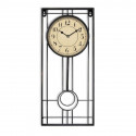 Wall Clock Rectangular Metal