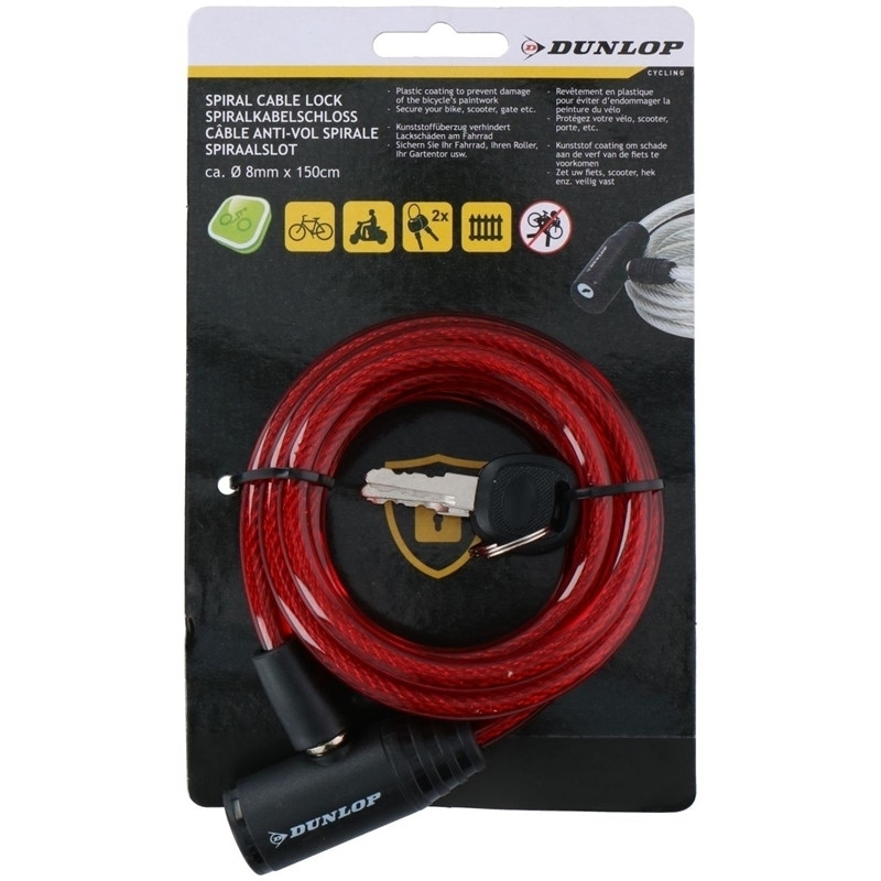 dunlop bike lock