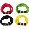 Dunlop - Bicycle Lock with Combination Chain (Black)