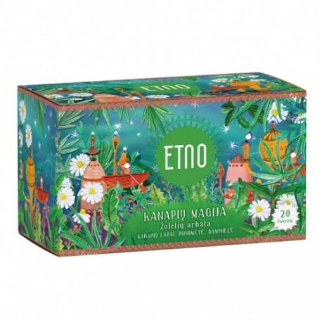 ETNO Hemp Magic Herbal Tea 40g (1,5gx20)