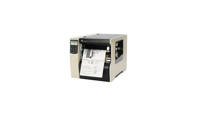 Zebra 220Xi4, 12 dots/mm (300 dpi), peeler, rewind, RTC, multi-IF, print server (ethernet)