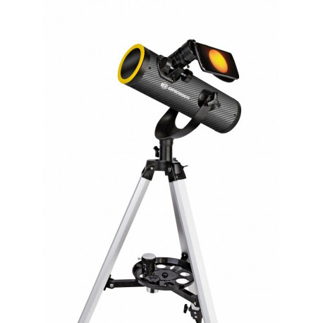 Телескоп BRESSER Solarix 76/350 18 - 175x с солнечным фильтром и держатель смартфона