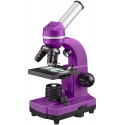 Bresser Junior Biolux SEL 40–1600x Microscope, purple