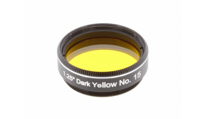 Explore Scientific filter 1.25" dark yellow NO.15