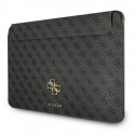 Guess 4G Big Metal Logo Computer Sleeve - Notebook case 13" (Black)