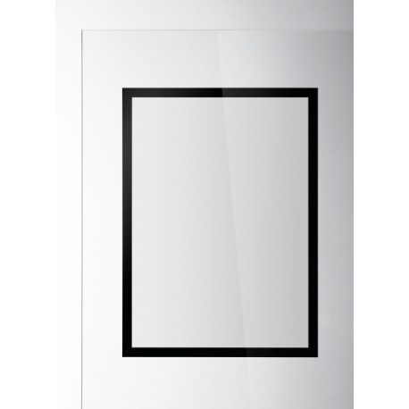 Inforaam magnetiline DURAFRAME SUN A4, iseliimuv, UV kindel, must, 2 tk/pk, Durable