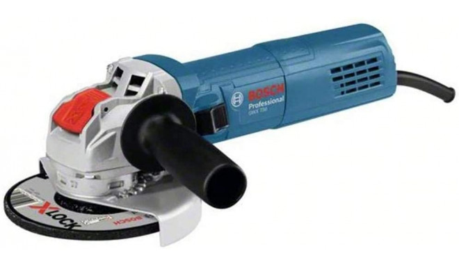 BOSCH GWX 750-115 X-LOCK angle grinder (C) - 06017C9000