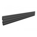 MULTIBRACKETS Pro Series Single Screen Rail Part for Pro Series aluminum 100cm black