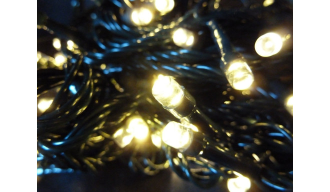 200 lambiga LED-jõulutuled, pikkus 18,7m., sooja värvi