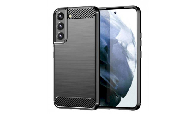 Fusion trust silikoonist ümbris Samsung S906 Galaxy S22 Plus + mustale
