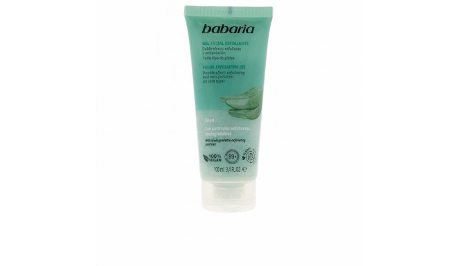 BABARIA ALOE VERA gel exfoliante facial 100 ml