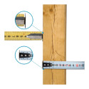 Mērlente Ferrestock HQ 8 m x 25 mm Neilons