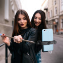 Combo selfie stick with tripod and remote control bluetooth black SSTR-12