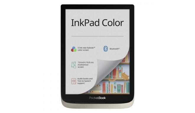 PocketBook InkPad Color, 7,8", 16 GB, hõbedane - E-luger