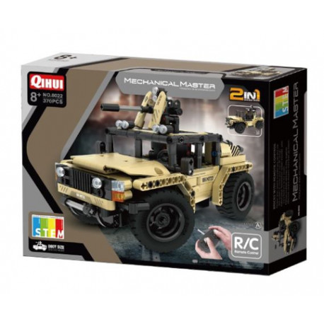 Armed Off-road Vehicle 2w1- remote-controlled blocks
