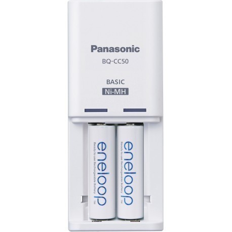 Panasonic eneloop зарядка для аккумулятора BQ-CC50 + 2x1900