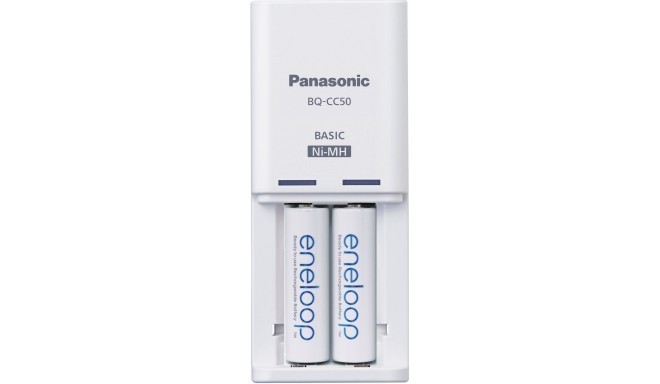 Panasonic eneloop зарядка для аккумулятора BQ-CC50 + 2x1900