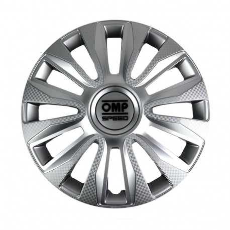 Hubcap OMP Magnum Silver 15" (4 Units)