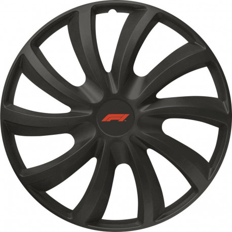 Mototransporta pārsegs FORMULA 1 10851 Melns 15" 4 uds