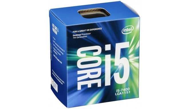 Intel процессор Core i5-7400 LGA1151