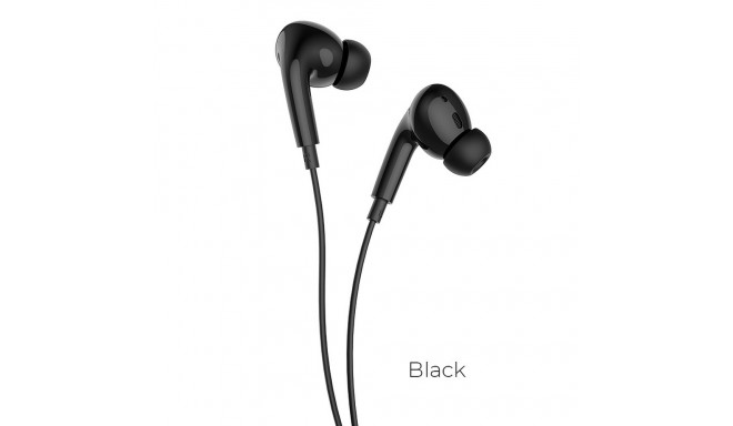 HOCO M1 Pro Original series earphones jack 3,5mm with mic black