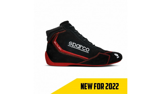 Racing Ankle Boots Sparco SLALOM Black/Red (Size 40)