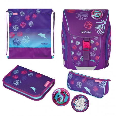 Herlitz Ранец FILOLIGHT PLUS - Sea Bubbles