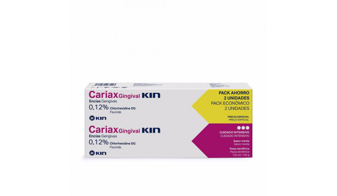 KIN CARIAX GINGIVAL pasta dentífrica pack 2 x 125 ml