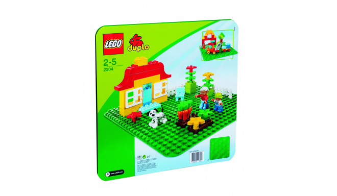 LEGO DUPLO mänguklotsid Suur roheline ehitusplaat