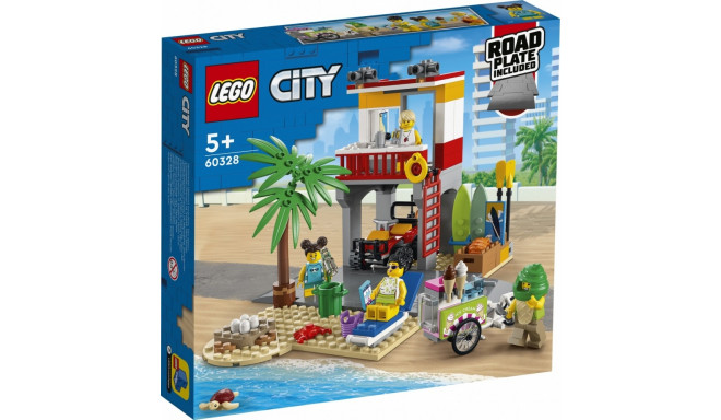 Bricks City 60328 Beach Lifeguard Station