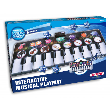 BONTEMPI Elektroniskais mūzikas rotaļu paklājs 148x60, 54 1810