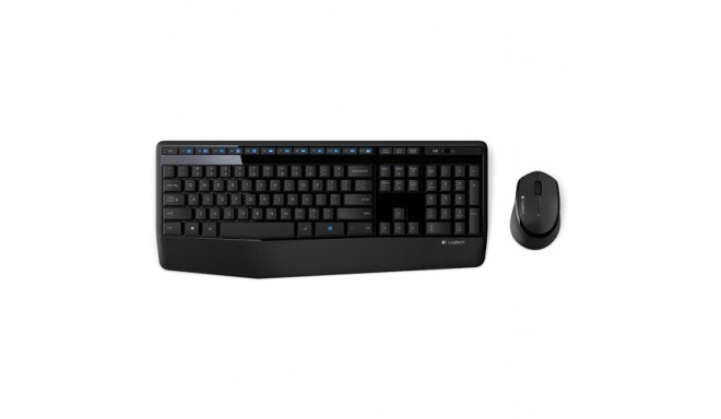Logitech MK345 Combo Wireless Keyboard + Mouse, US, Black