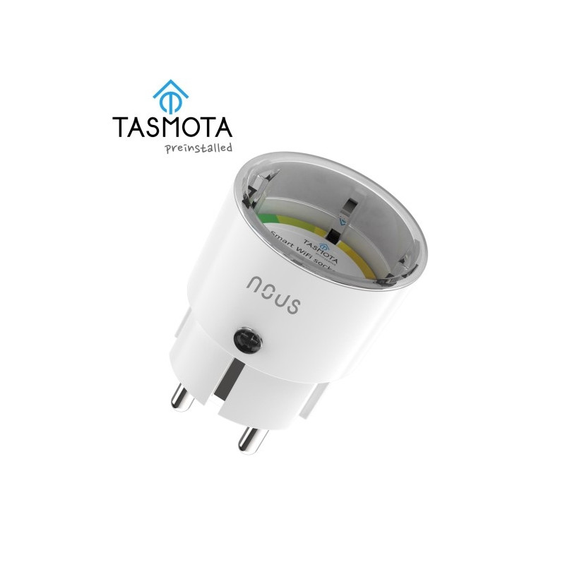 Smart WiFi Socket NOUS A1, 16A, TASMOTA pre-installed, with energy ...