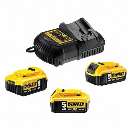 DeWALT DCB115P3-QW vehicle battery charger Black, Yellow