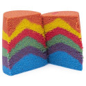 Kinetic Sand , Rainbow Mix Set with 3 Colors of (13.5oz) and 6 Tools, Play Sand Sensory Toys for Kid