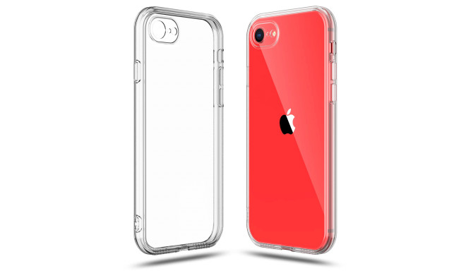 Fusion Ultra Back Case 1 mm silikona aizsargapvalks Apple iPhone SE (2022) caurspīdīgs