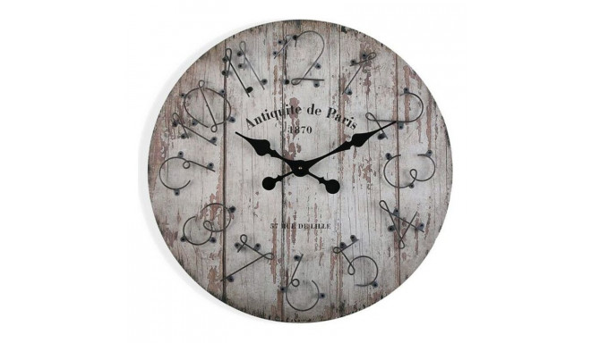 Wall Clock Versa 21110101 Wood