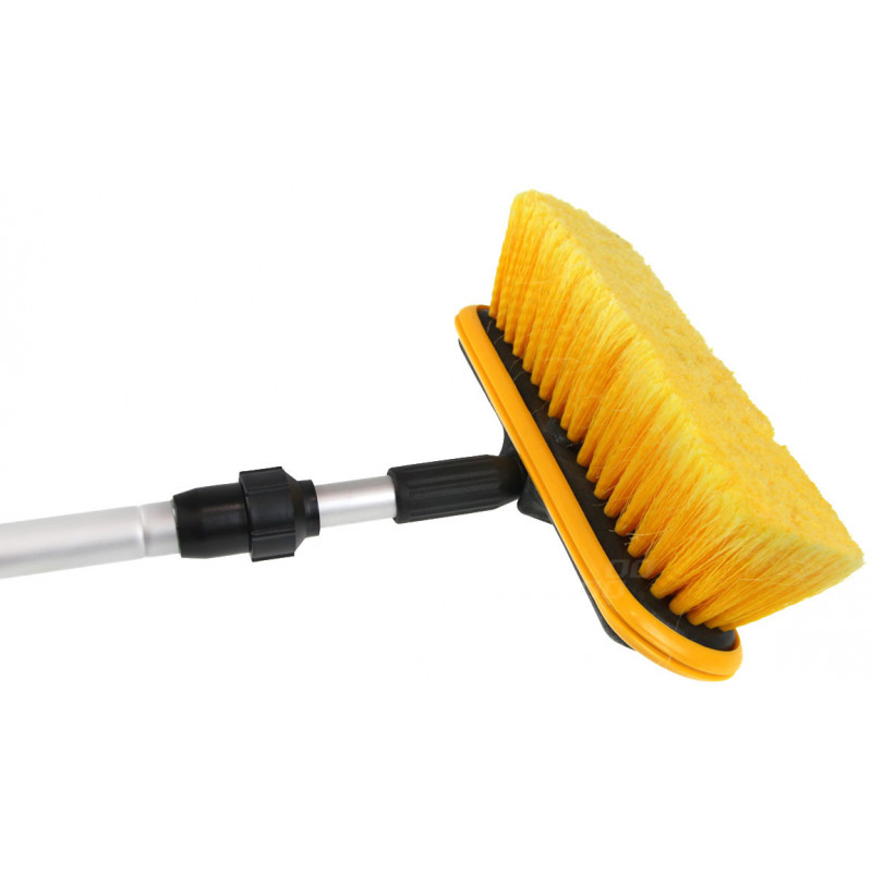 Amio car wash brush with hose connector (without handle) Cleaning and