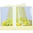 Arti Casa - Candle in Glass Easter 11 cm (Yellow)