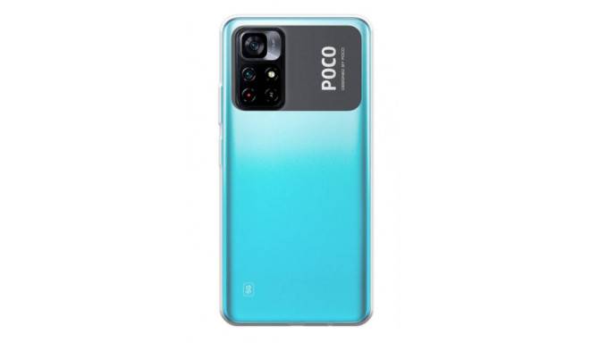 Fusion Ultra Back Case 1 mm silikona aizsargapvalks Xiaomi Poco M4 Pro caurspīdīgs