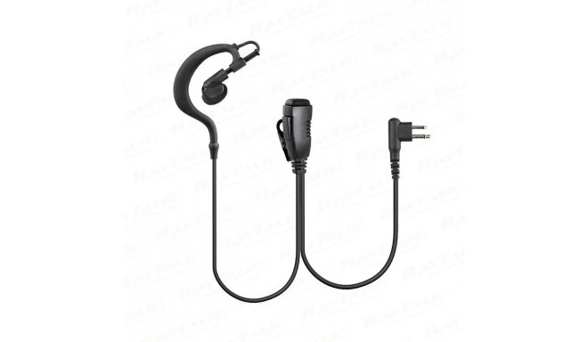 EM- 2027/I2 G-shape earpiece with lapel PTT for Icom 2pin connector