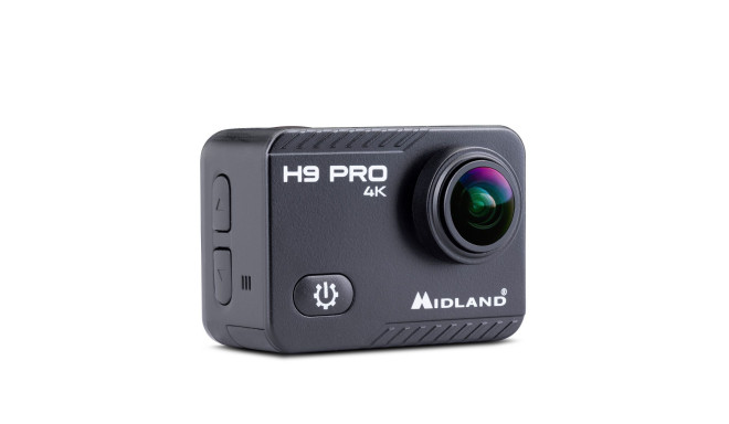 Midland H9 PRO 4k UHD action camera with WiFi built in, remote control included