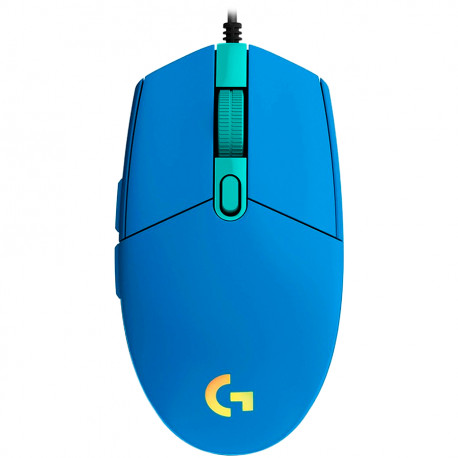 LOGITECH G102 LIGHTSYNC Corded Gaming Mouse - BLUE - USB - EER