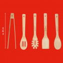 Alpina - Bamboo kitchen utensil set 5 pcs.