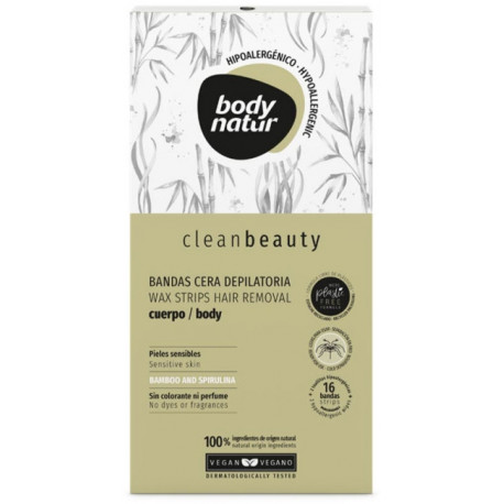 Body Natur vaharibad Body Hair Removal Strips 16tk