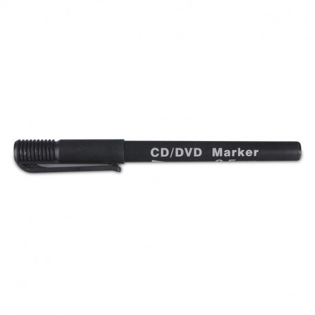 Marker Donau CD/DVD, joon 0,3mm, must